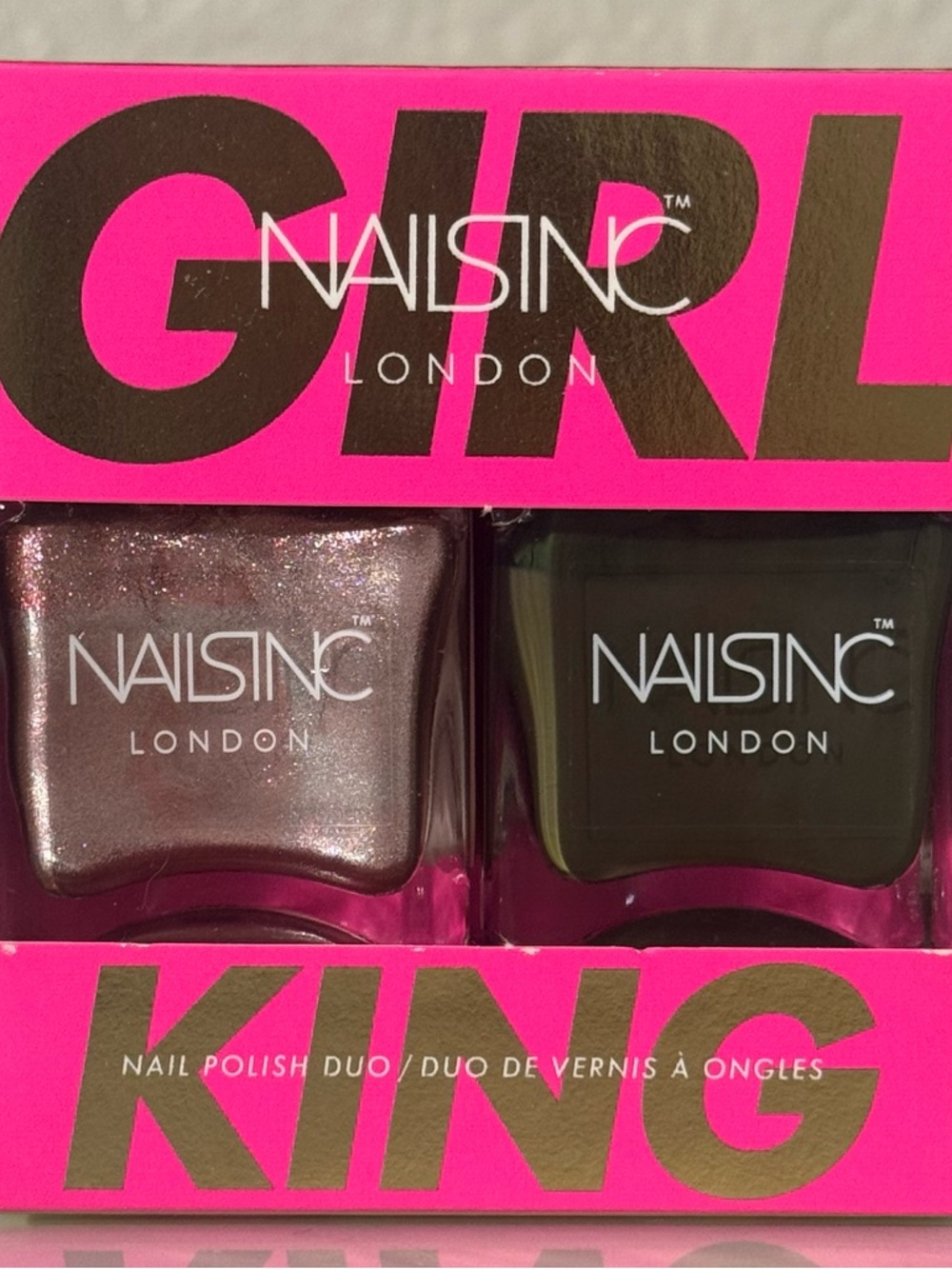 Nails Inc Girl King Nail Polish Set